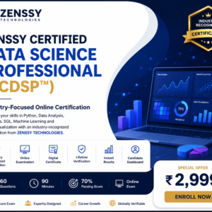 ZCDSP™ – ZENSSY Certified Data Science Professional