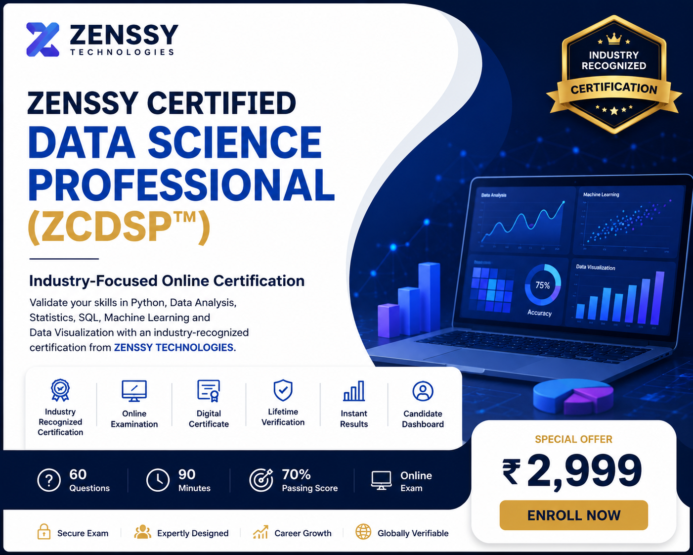 ZCDSP™ – ZENSSY Certified Data Science Professional