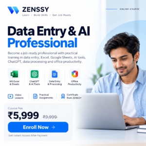 ZENSSY Data Entry & AI Professional